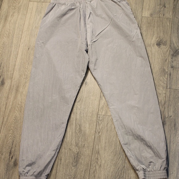 0389 The Crate Originals Gray Nylon Jogger Pants • Men’s L • Sport / Streetwear - Picture 2 of 8